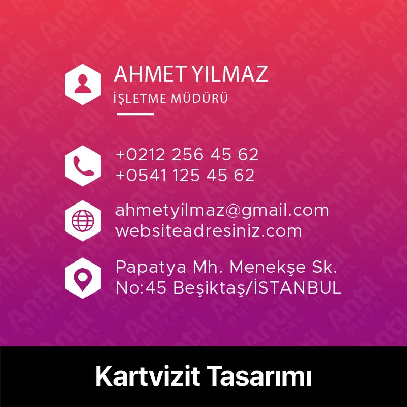 Kartvizit Tasarımı