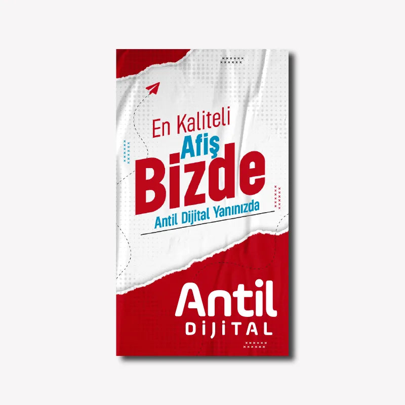 Profesyonel Kuşe Afiş Baskı