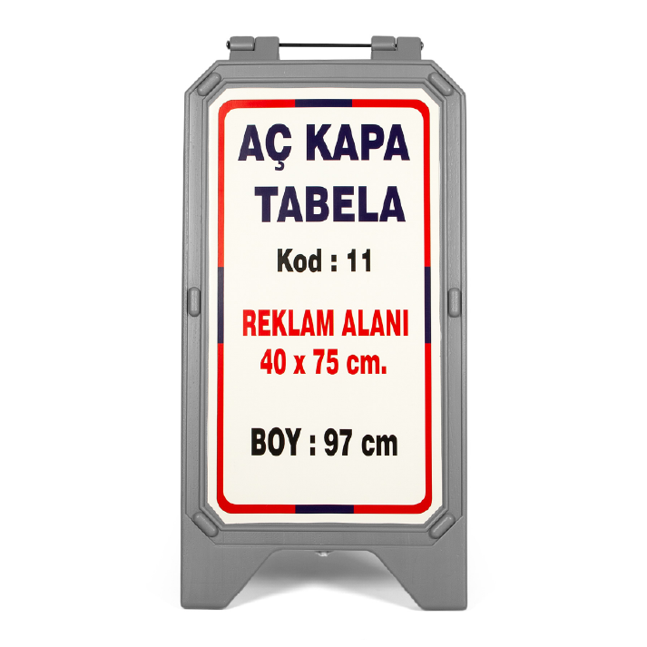 Aç Kapa Tabela Duba (97 cm)