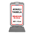 Ayaklı Tabela Duba (115 cm)