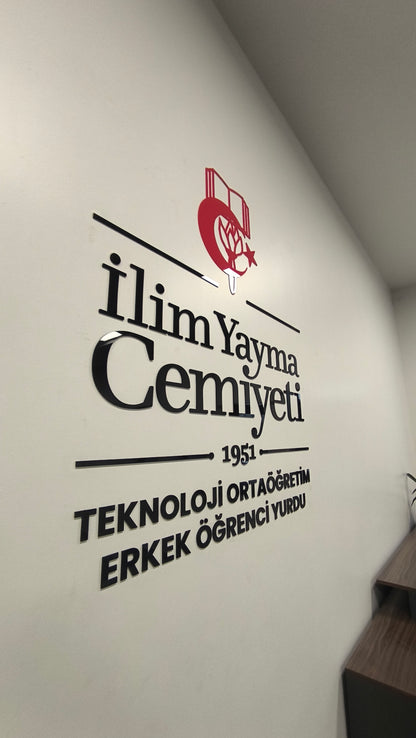 Pleksi Duvar Logosu