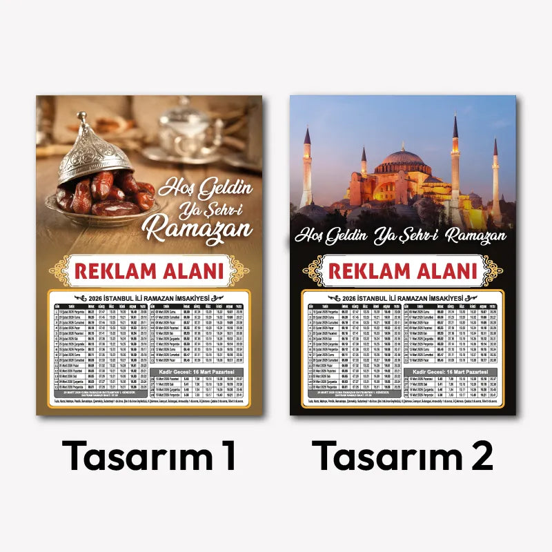 İmsakiye 230 Gr. Amerikan Bristol