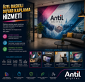 Özel Baskılı Duvar Kağıdı Kaplama Hizmeti